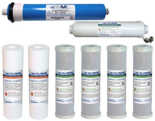 AMI 50 GPD Umkehrosmose-Membran und Filter, Ersatz, 5-stufig