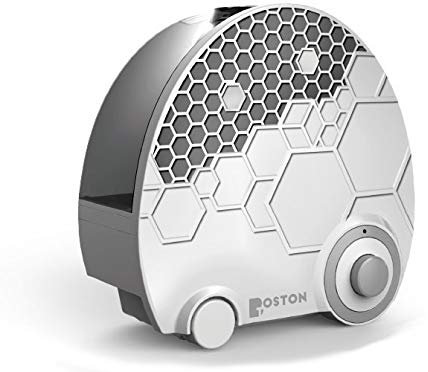 Boston Tech Humidificador WE-109. Tecnología ultrasónica, Vapor Frío, 4L, Caudal Regulable, bajo Consumo, silencioso