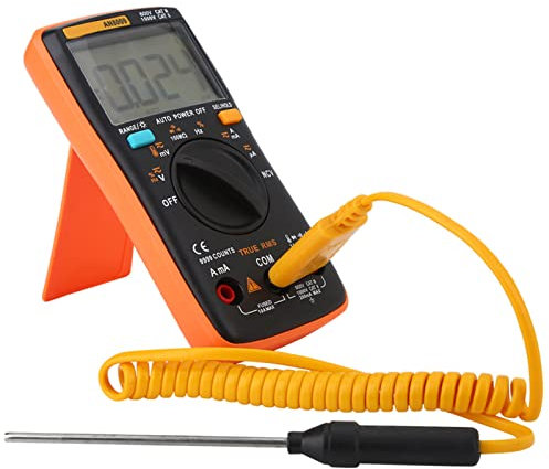 Autoanging Multimeter AN8009 Digital Multimeter mit Testsonden AC/DC Spannung Elektronischer Tester