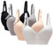Cimary Damen Schwangerschafts Still-BH Stillen Soft Cup Bras, 4pack (Black+grey+beige+white), Gr.- 36/80