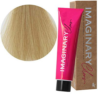 The Imaginary Colors | Coloración Permanente Vegana con Ácido Hialurónico | Cobertura 100% | Color Natural 9-0 Rubio muy Claro Natural - 100 ml (Pack de 3 uds.)