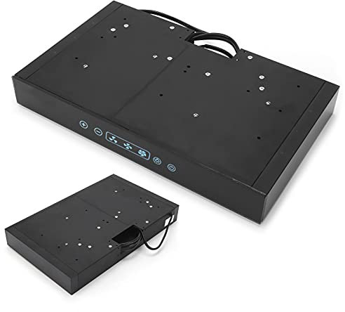 Yctze Campana extractora RV Campana extractora de cocina de 12 V 3 velocidades ajustable con luz LED de pantalla táctil para cocina RV Camper
