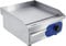 TAIMIKO Plancha eléctrica de acero inoxidable, parrilla de mesa profesional, 220-240 V, 1700 W, placa de parrilla de hierro, superficie lisa, antisalpicaduras (35,5 x 30 cm)