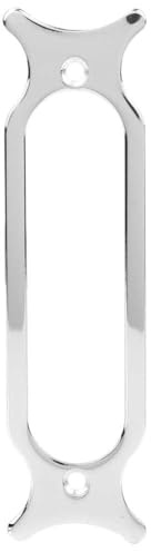 Metall-Single-Coil-Tonabnehmer-Montagering-Set, Ersatz-Steg- und Hals-Tonabnehmer-Abdeckrahmen für E-Gitarre