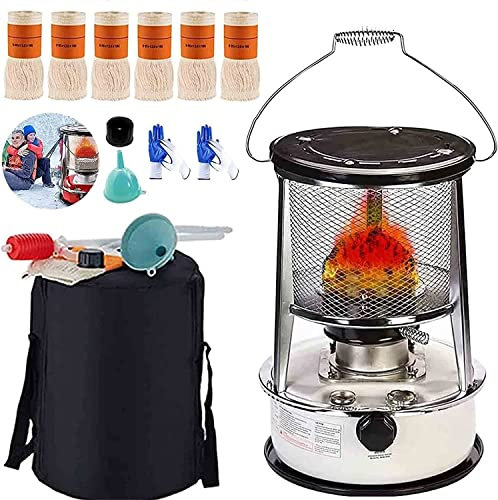 YLFC Petroleum Stove for Indoor Use Without Electricity, 6L Portable Petroleum Heater 3000 W Petroleum Heater for Camping Tent Heating Cooking