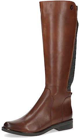 CAPRICE 9-25513-41, Stivali piatti Donna, Marrone (Cognac Comb), 38 EU
