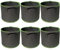 WAIZHIUA Lot de 6 sacs de culture en tissu non tissé respirant avec poignées pour légumes, fleurs, herbes, pommes de terre, tomates, carottes, fraises