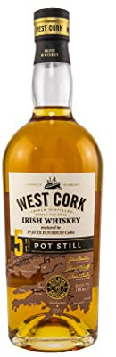 WEST CORK 5 ans Single Pot Still - Single Pot Still Whiskey - 43% Alcool - Origine : Irlande - Bouteille 70 cl