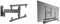 Vogel's TVM 3665 Schwenkbare OLED TV-Wandhalterung für 40-77 Zoll Fernseher & Vogels Sound 3550 Universal Soundbar Halterung | Auch geeignet für Bose Soundbar 500/700, Sonos Arc/Beam/Playbar
