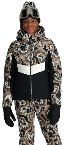 Spyder Damen Standard Haven Isolierte Skijacke, Braun Combo