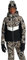 Spyder Damen Standard Haven Isolierte Skijacke, Braun Combo