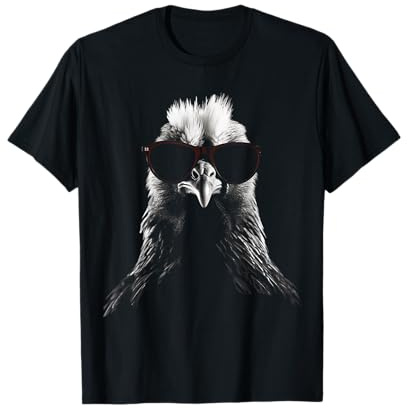 Sonnenbrille mit Hühnchenmotiv, Motiv: Huhn T-Shirt