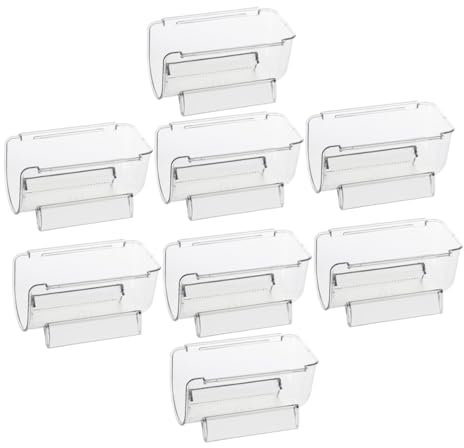 Zerodeko Étagère À Vin Empilable En Acrylique Robuste Pour 8 Bouteilles De Vin Idéale Pour La Salle À Manger