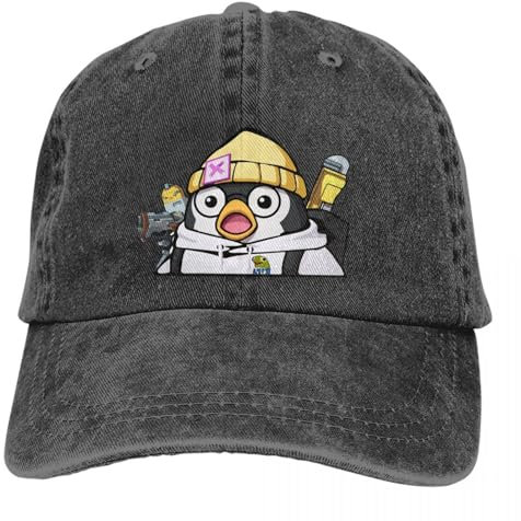 WVVCXCC Baseballkappe Unisex und modisch Killjoy Pinguin Baseballkappe Männer Cowboyhüte Frauen Visierschutz Snapback Agenten Spiel Kappen Sport Outdoor-Geschenke