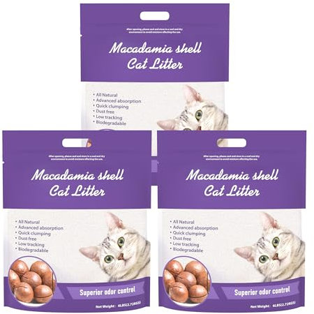 MAISON ARTS 100% Natürliches Klumpendes Feine Tofu Katzenstreu für Sensitive Katzenpfoten geeignet - Extra Saugfähig, in der Toilette entsorgbar, Geruchsneutral und Staubfrei (15L)
