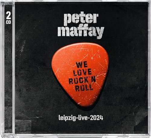 Peter Maffay, Neues Album 2024, We Love Rock'N'Roll, Leipzig-Live-2024, Doppel-CD, 2 CD