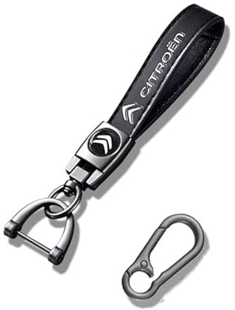 ZGNBKLS Porte Clef Voiture pour Citroen C2 C3 C4 C5 C6 C3-XR C4X C5X, Durable Porte Clé Voiture Accessoires pour Clés de Voiture