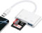 USB C SD Card Reader Digital Camera Adapter for iPhone 16e/16 Pro Max/16 Plus/15,3 in 1 USB-C Memory Trail Card Adapter with SD/Micro SD Card &USB Port for Samsung Galaxy S25 Edge Ultra,Google Pixel 9