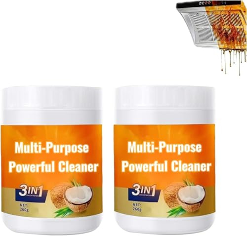 2025 Nouveau nettoyant puissant multi-usage pour cuisine, dégraissant robuste pour cuisine, nettoyant tout usage, élimine les taches sur le micro-ondes, le four et la cuisinière (2)