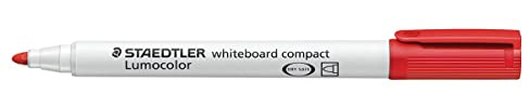 Whiteboardmarker compact rot STAEDTLER 3412 Lumocolor