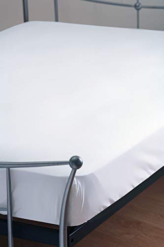 Belledorm 200 Thread Count Egyptian Cotton Ultra Deep Fitted Sheet (Superking) (White)