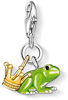 Thomas Sabo Damen Charm-Anhänger Froschkönig Charm Club 925 Sterling Silber 0931-427-6
