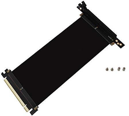 EZDIY-FAB FD-R6 Case Nuovo PCI Express PCIe3.0 16x Cavo Flessibile Porta di Estensione Scheda Adattatore Scheda Alta Riser(20cm 90Gradi)