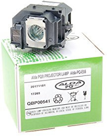 Alda PQ Premium, lampada per proiettori compatibile con EPSON EB-W8D, proiettori Powerlite Presenter, lampada con alloggiamento.