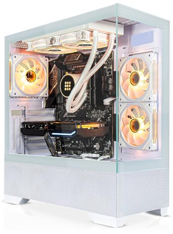 SYSTEMTREFF High-End Gaming PC - Intel Core Ultra 7 265KF - RTX 5070 12GB | Intel 8-Kern CPU bis 5.5 GHz, 32GB DDR5, 1TB M.2 NVMe SSD, Nvidia Grafik WLAN, Windows 11, für Gaming, Streaming