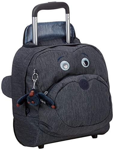 Kipling NUSI Kindertasche mit Rollen, Carry On, Marine Navy (Blau)