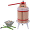 vidaXL Obstpresse Mühle Set Maischepresse Weinpresse Apfelpresse Saftpresse Entsafter Beerenpresse Obstmühle Traubenmühle Beerenmühle 2-tlg. 18L 7L