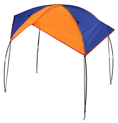 Toldo Inflable de toldo de Kayak, Refugio de sombrilla para Barco, 2/3/4 Personas Refugio de Sol de Barco Cubierta de toldo de velero Tienda de toldo de Pesca Tienda de protección Solar(4 Persons)
