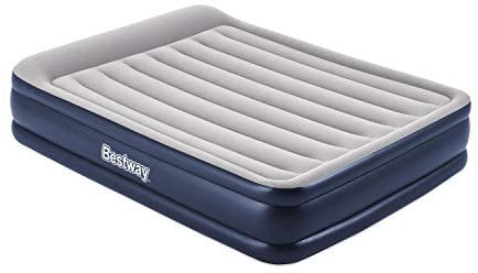 Bestway 67630-3 Materasso gonfiabile matrimoniale da 2.03 m x 1.52 m x 46 cm con pompa integrata