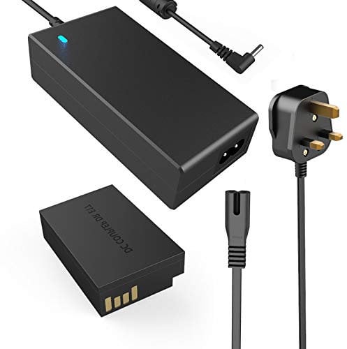 F1TP ACK-E17 AC Power Adapter Kit DR-E17 DC Coupler Dummy Battery for Canon EOS M6 Mark II, EOS M6, EOS M5, EOS M3 Mirrorless Digital Cameras.…