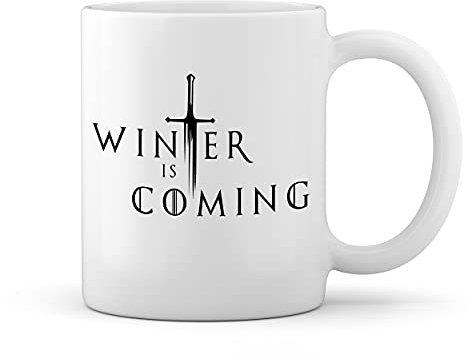 Inspired Game Of Thrones Winter Is Coming Weiße Tasse Mug