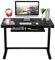 FLEXISPOT Q3 Escritorio Elevable Escritorio con Tablero Entero, Standing Desk, Mesa de Elevable con Función de USB Y Táctil, Tocador con Cajón 120x60cm (Negro)