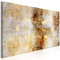 decomonkey Akustikbild Abstrakt 120x40 cm 1 Teilig Leinwand Modern Bilder Wandbilder XXL Schallschlucker Schallschutz Akustikdämmung Wandbild Deko Leise Modern Ornament