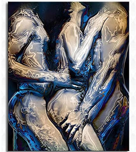 DIY 5D Diamond Painting Set, Diamant Painting Bilder, Abstrakte sexy Frau 30x40cm 5D Diamant Malerei, Crystal Strass Stickerei Cross Stickerei Malerei Kit für Home Wall Décor Büro Dekoration