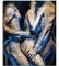 DIY 5D Diamond Painting Set, Diamant Painting Bilder, Abstrakte sexy Frau 30x40cm 5D Diamant Malerei, Crystal Strass Stickerei Cross Stickerei Malerei Kit für Home Wall Décor Büro Dekoration