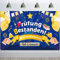 DPKOW Prüfung Bestanden Banner für Gratulation Abschluss Dekoration, Herzlichen Glückwunsch Hintergrund Banner für Prüfung Bestanden Dekoration für ABI Bachelor Master Diplom Ausbildung, 185 * 110cm
