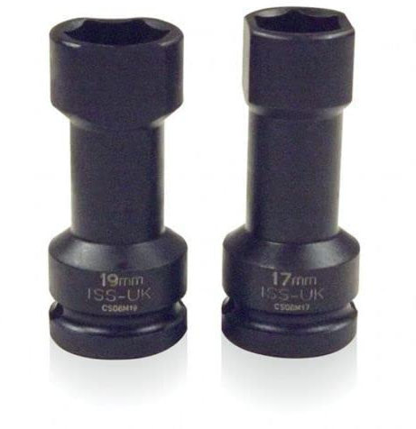 M10 & M12 Channel Unistrut Sockets 17 & 19mm 1/2''Dr by Impact Socket Supplies (CS08M17CS08M19)