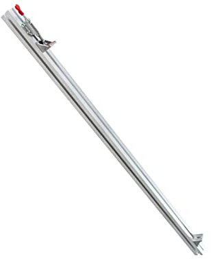 Colcolo Clip de fijación de guía, abrazadera de tablero de madera con ranura de aleación de aluminio, carpintería, 1 M