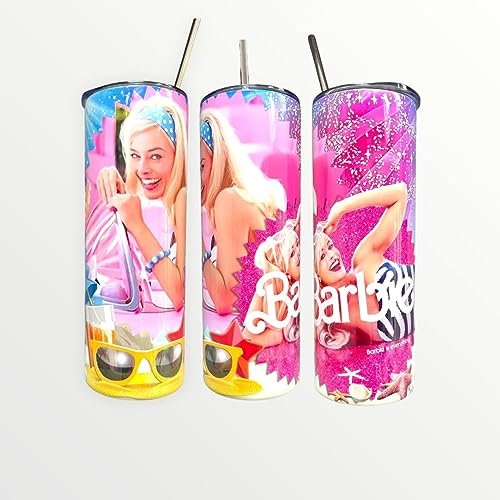 Sellrex Barbie Movie Gobelet isotherme fin 591 ml