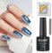 MIZHSE Cat Eye UV Cel Nagellack Set 10ml Cateye UV Gel Maillard Cateye Magnet Nagellack Cat Eye Gel mit 1 Magnet, Chrome Nail Powder Silber Gold Mirror Effect Chrom Pulver Gel Lacke Für UV Lampe