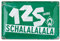 Werder Bremen 125 Jahre Blechschild