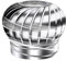 SBCC 201 Edelstahl-Windball Ohne Stromhaube, Werkseitiger Lüftungsdachventilator, Lüftungsventilator (CH : 110mm)