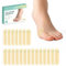 Welnove Gel-Blister-Bandagen Hydrokolloid-Bandagen – 21 ct Blisterkissen (Bun-Packung) – Blister-Bandagen für Ferse, Zehen und Fuß – Blasenpads zur Vorbeugung und Erholung