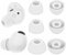 BLLQ Replacement Earbud Tips Compatible with Samsung Galaxy Buds 2 Pro, 3 Sizes (S/M/L) Soft Silicone Earbuds Tips - White
