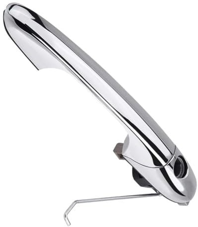 ANBOO Left Handle Fit for Fiat 500 Passenger Side Door Handle Replacement - Chrome Door Handle Direct Fit Part Numbers 735592026 and 73545876 for Enhanced Durability and Seamless Installation.