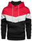 DUHGBNE Artikel Unter 5 Euro Sweatshirts FüR Herren 2023 Und Winter Straße Casual Sport Pullover Lose Seite Naht Farbe Passenden Jugend Mit Kapuze Herren Tshirt Sale